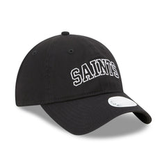 New Orleans Saints New Era Women's Collegiate 9TWENTY Adjustable Hat - Black for sale