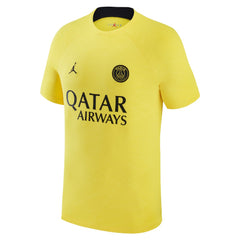 Paris Saint-Germain Jordan Brand 2022/23 Pre-Match Top - Yellow | Jordan discount