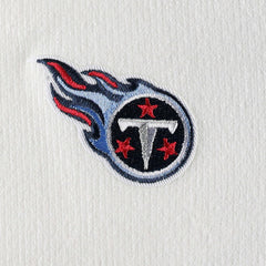 Tennessee Titans Antigua Women's Avenue Raglan Pullover Sweatshirt - Cream/Navy outlet