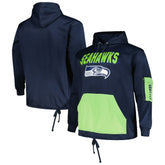 Seattle Seahawks Big & Tall Pullover Hoodie - College Navy outlet