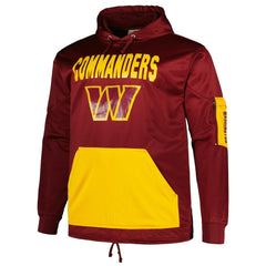 Washington Commanders Big & Tall Pullover Hoodie - Burgundy on sale