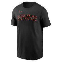 Alyssa Nakken San Francisco Giants Name & Number T-Shirt - Black | Nike