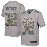 Tyrann Mathieu New Orleans Saints Youth Atmosphere Game Jersey - Gray | Nike on sale