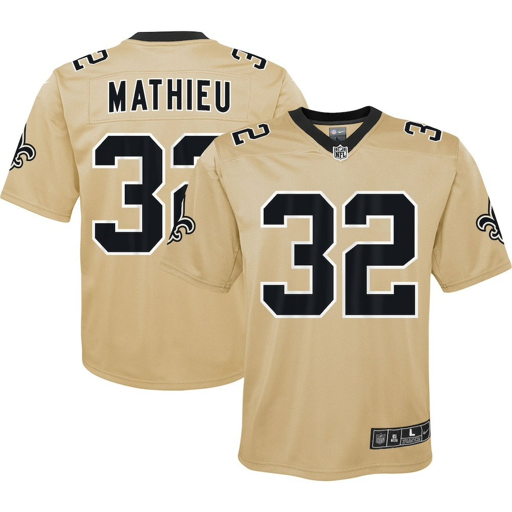 Tyrann Mathieu New Orleans Saints Youth Inverted Game Jersey - Gold | Nike cheap