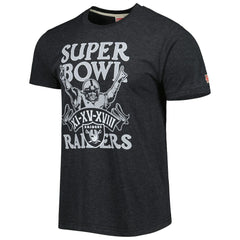 Las Vegas Raiders Homage Super Bowl Classics Tri-Blend T-Shirt - Charcoal outlet
