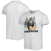Las Vegas Raiders Homage Hyper Local Tri-Blend T-Shirt - Ash outlet