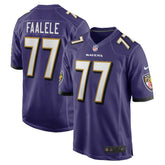 Daniel Faalele Baltimore Ravens Player Game Jersey - Purple | Nike for sale