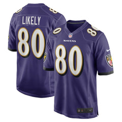 Isaiah Likely Baltimore Ravens Player Game Jersey - Purple | Nike on sale