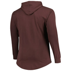 Cleveland Browns Big & Tall Front Runner Pullover Hoodie - Brown online