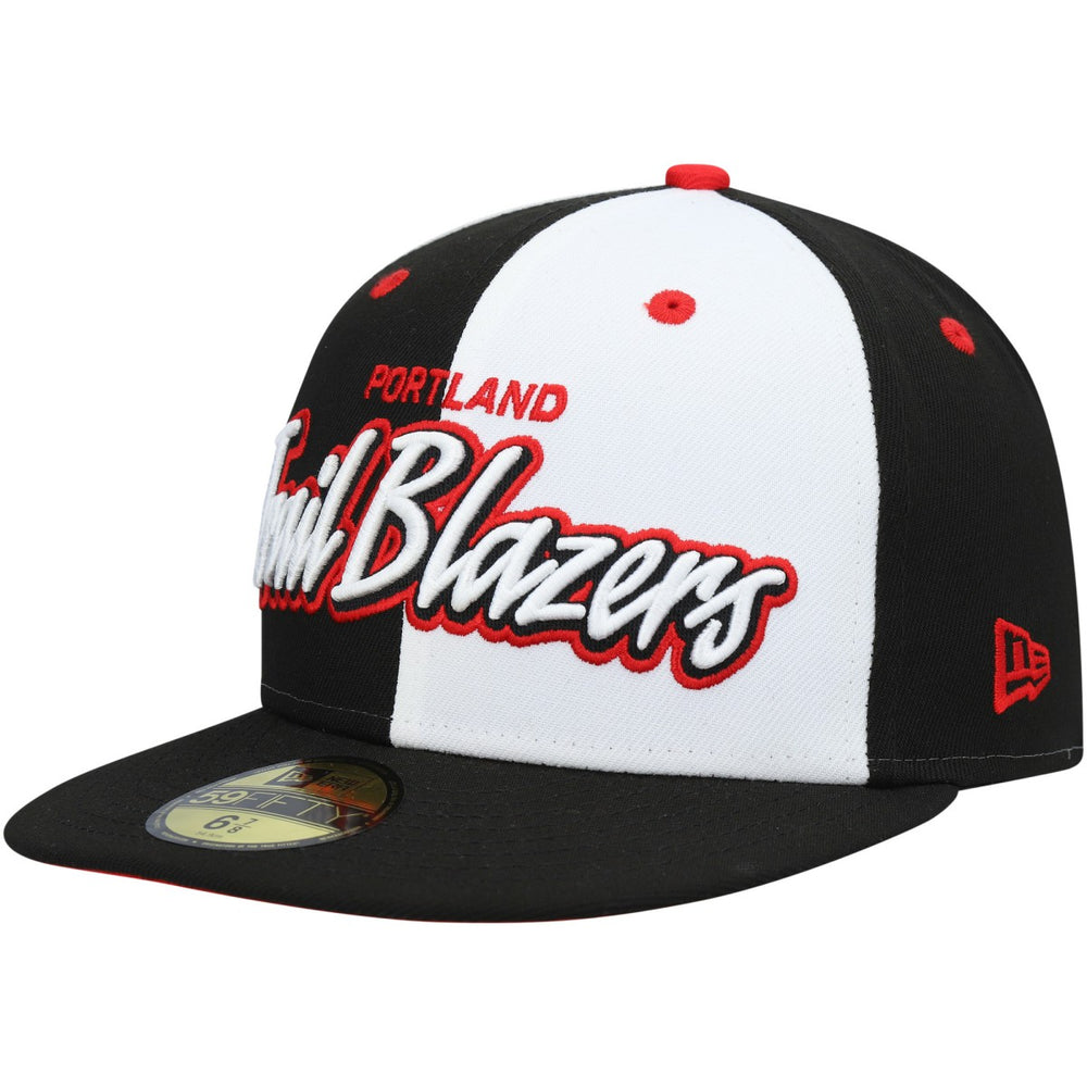 Script Pinwheel 59FIFTY Fitted Hat - Black/White | New Era online