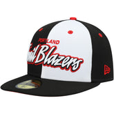 Script Pinwheel 59FIFTY Fitted Hat - Black/White | New Era online