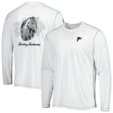Atlanta Falcons Laces Out Billboard Long Sleeve T-Shirt - White on sale