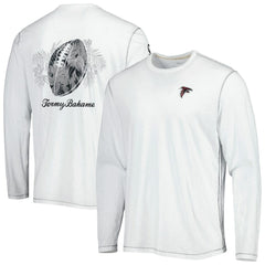 Atlanta Falcons Laces Out Billboard Long Sleeve T-Shirt - White on sale