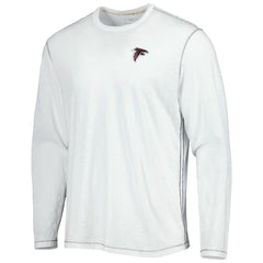 Atlanta Falcons Laces Out Billboard Long Sleeve T-Shirt - White on sale