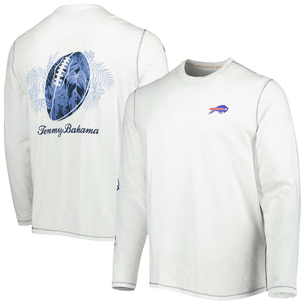 Buffalo Bills Laces Out Billboard Long Sleeve T-Shirt - White for sale