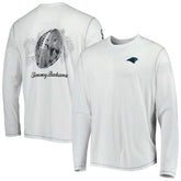 Carolina Panthers Laces Out Billboard Long Sleeve T-Shirt - White sale