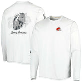 Cleveland Browns Laces Out Billboard Long Sleeve T-Shirt - White discount