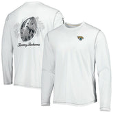 Jacksonville Jaguars Laces Out Billboard Long Sleeve T-Shirt - White discount