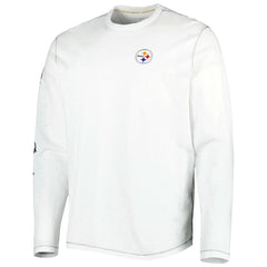 Pittsburgh Steelers Laces Out Billboard Long Sleeve T-Shirt - White outlet