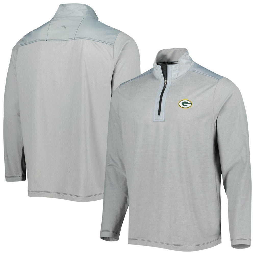 Green Bay Packers On Deck IslandZone Half-Zip Jacket - Gray online