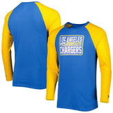Los Angeles Chargers New Era Current Raglan Long Sleeve T-Shirt - Powder Blue online