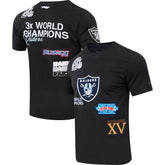 Las Vegas Raiders Pro Standard Championship T-Shirt - Black on sale