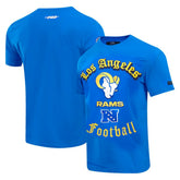 Los Angeles Rams Pro Standard Old English T-Shirt - Royal on sale