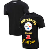 Pittsburgh Steelers Pro Standard Old English T-Shirt - Black sale