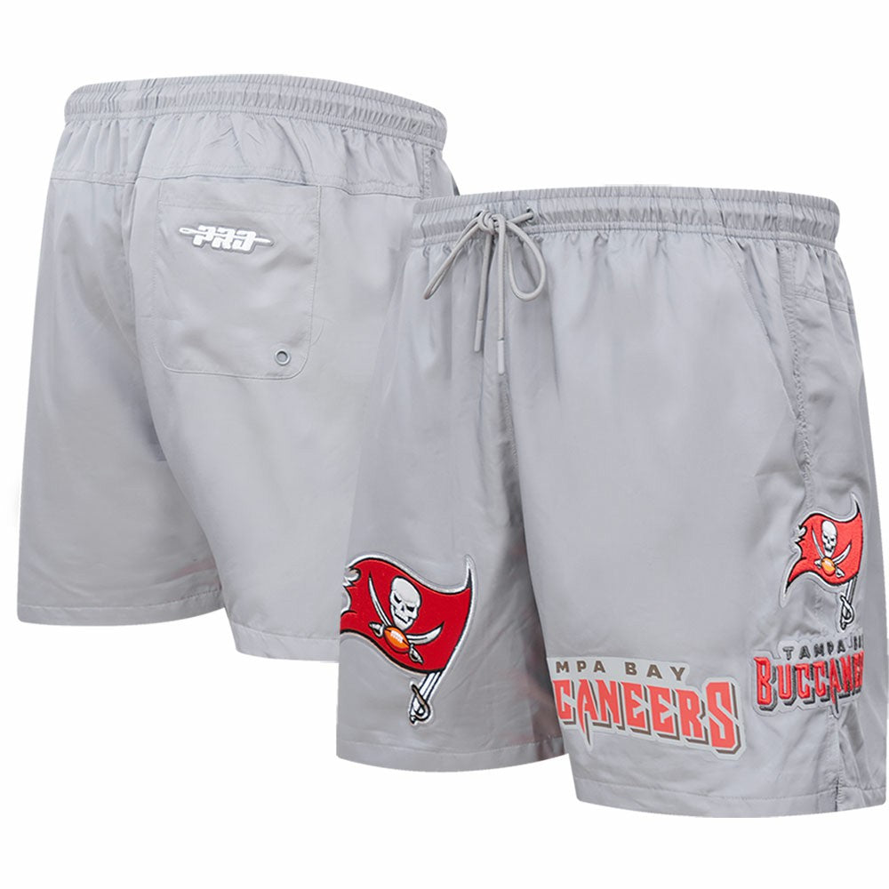 Tampa Bay Buccaneers Pro Standard Woven Shorts - Pewter sale