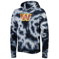 Washington Commanders New Era Team Tie-Dye Pullover Hoodie - Black for sale