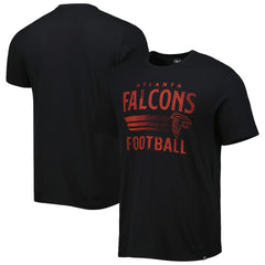 Atlanta Falcons '47 Wordmark Rider Franklin T-Shirt - Black for sale