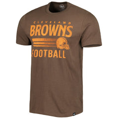 Cleveland Browns '47 Wordmark Rider Franklin T-Shirt - Brown online