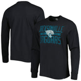 Jacksonville Jaguars '47 Brand Wide Out Franklin Long Sleeve T-Shirt - Black outlet