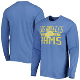 Los Angeles Rams '47 Brand Wide Out Franklin Long Sleeve T-Shirt - Royal sale