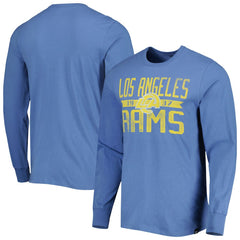 Los Angeles Rams '47 Brand Wide Out Franklin Long Sleeve T-Shirt - Royal sale