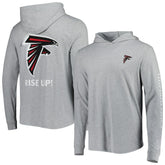 Atlanta Falcons Vineyard Vines Local Long Sleeve Hoodie T-Shirt - Heathered Gray sale