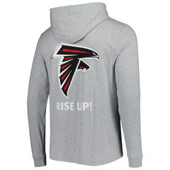 Atlanta Falcons Vineyard Vines Local Long Sleeve Hoodie T-Shirt - Heathered Gray sale