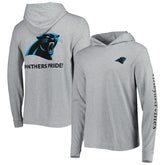 Carolina Panthers Vineyard Vines Local Long Sleeve Hoodie T-Shirt - Heathered Gray discount