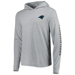 Carolina Panthers Vineyard Vines Local Long Sleeve Hoodie T-Shirt - Heathered Gray discount
