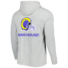 Los Angeles Rams Vineyard Vines Local Long Sleeve Hoodie T-Shirt - Heathered Gray outlet