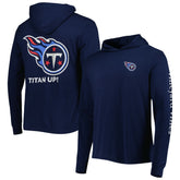 Tennessee Titans Vineyard Vines Local Long Sleeve Hoodie T-Shirt - Navy on sale