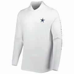 Dallas Cowboys Vineyard Vines Local Long Sleeve Hoodie T-Shirt - White for sale