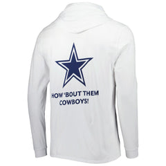 Dallas Cowboys Vineyard Vines Local Long Sleeve Hoodie T-Shirt - White for sale