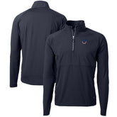 Indianapolis Colts Cutter & Buck Adapt Eco Knit Hybrid Recycled Quarter-Zip Pullover Top - Navy for sale