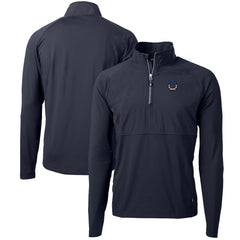 Indianapolis Colts Cutter & Buck Adapt Eco Knit Hybrid Recycled Quarter-Zip Pullover Top - Navy for sale