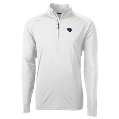 Jacksonville Jaguars Cutter & Buck Team Adapt Eco Knit Hybrid Recycled Quarter-Zip Pullover Top - White cheap