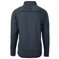 Detroit Lions Cutter & Buck Big & Tall Mainsail Sweater Knit Half-Zip Pullover Jacket - Heathered Navy outlet
