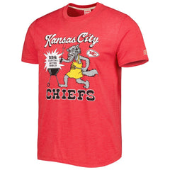 Kansas City Chiefs Homage BBQ Hyper Local Tri-Blend T-Shirt - Red online