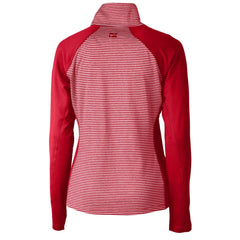 Tampa Bay Buccaneers Cutter & Buck Women's Forge Tonal Half-Zip Top - Cardinal outlet
