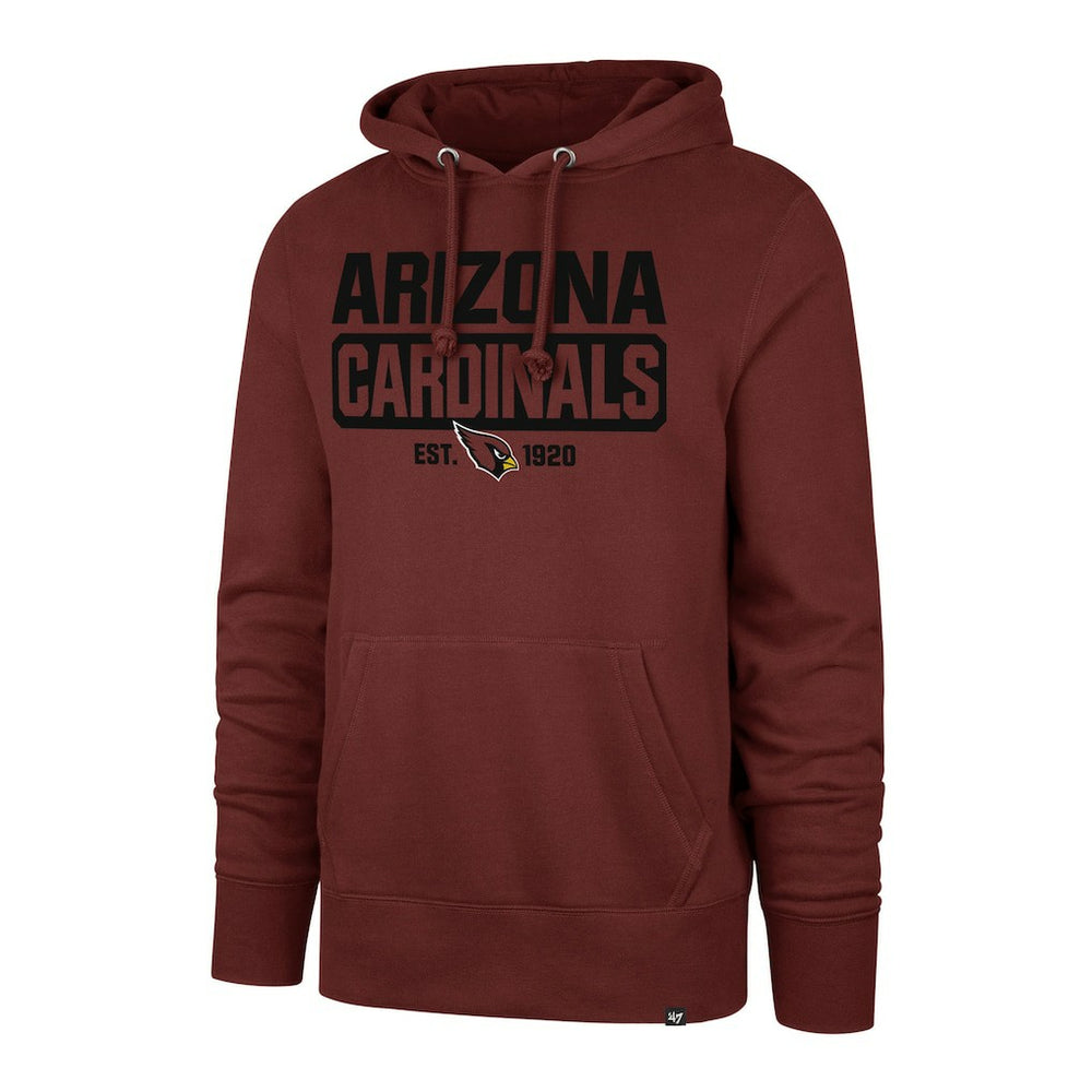 Arizona Cardinals '47 Box Out Headline Pullover Hoodie - Cardinal sale